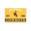 Wyoming Cowboys Metal Magnet