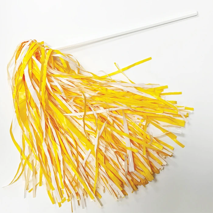 Pom Poms – White/Gold