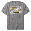Wyoming Cowboys Reclaim S/S Tee – Graphite -Sports Fashion Clothing Store 1304134