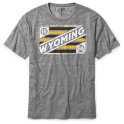 Wyoming Cowboys Reclaim S/S Tee – Graphite