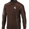 Wyoming Cowboys Omni-Wick Shotgun ¼ Zip Pullover – Brown -Sports Fashion Clothing Store 16S60ML 800 scaled 1