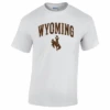 Wyoming Cowboys Traditional Distressed Tee – White -Sports Fashion Clothing Store 2