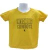 Wyoming Cowboys Infant Athletic Tee – Gold -Sports Fashion Clothing Store 230004 7541 GOLD