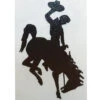 Wyoming Cowboys Bucking Horse Decal 3″ – Brown -Sports Fashion Clothing Store 28009 2