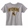 Wyoming Cowboys Toddler Traditional Tee – Grey -Sports Fashion Clothing Store 3 2