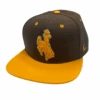Wyoming Cowboys Z11 Snapback Adjustable Hat – Brown/Gold -Sports Fashion Clothing Store 30221