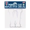Wyoming Cowboys Reflective “W” Decal -Sports Fashion Clothing Store 34845