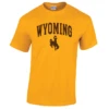 Wyoming Cowboys Traditional Tee – Gold -Sports Fashion Clothing Store 4