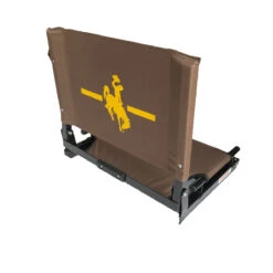 Wyoming Cowboys Stadium Chair – Brown