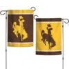Wyoming Cowboys 2 Sided Garden Flag