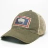 Wyoming State Flag Trucker Hat – Grey -Sports Fashion Clothing Store 507216