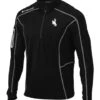Wyoming Cowboys Omni-Wick Shotgun ¼ Zip Pullover – Black -Sports Fashion Clothing Store 536671