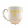 Wyoming Cowboys 16oz Bistro Mug – White/Gold -Sports Fashion Clothing Store 53740
