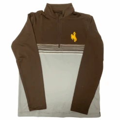 Wyoming Cowboys Pace Jacket – Brown/Sky/White