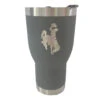 Wyoming Cowboys 30oz 2in1 Insulated Tumbler – Grey -Sports Fashion Clothing Store 554871