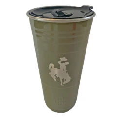 Wyoming Cowboys 24oz Insulated Cup – Green