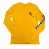 Wyoming Cowboys Bucking Horse L/S Tee – Gold -Sports Fashion Clothing Store 58256