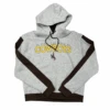 Wyoming Cowboys Women’s Stripe Hood – Grey/Brown -Sports Fashion Clothing Store 58299