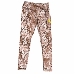 Wyoming Cowboys Women’s Vapor Leggings – Brown/White