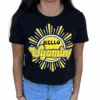 Wyoming Cowboys Hello Wyoming Women’s S/S Tee – Black -Sports Fashion Clothing Store 58788