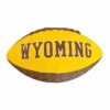 Wyoming Cowboys Mini Rubber Football – Brown/Gold -Sports Fashion Clothing Store 60195