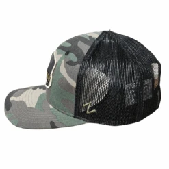 Wyoming Cowboys Pickett Adjustable Hat – Green Camo/Black -Sports Fashion Clothing Store 60226 2