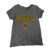 Wyoming Cowboys Women’s 2.0 V-Neck Tee – Grey -Sports Fashion Clothing Store 60657 1