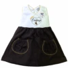 Wyoming Cowboys Infant And Toddler Dress – Brown/White