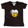Wyoming Cowboys Love Wyoming Infant S/S Tee- Brown -Sports Fashion Clothing Store 60896