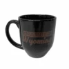Wyoming Cowboys 16oz Bistro Mug – Black -Sports Fashion Clothing Store 61040