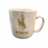 Wyoming Cowboys Bistro Mug 18oz – Pearl -Sports Fashion Clothing Store 61046