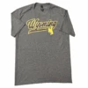 Wyoming Cowboys Retro Tail S/S Tee – Grey Frost -Sports Fashion Clothing Store 61548