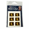 Wyoming Cowboys State Face Decals -Sports Fashion Clothing Store 61786