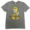 Wyoming Cowboys Pistol Pete Tee S/S – Grey -Sports Fashion Clothing Store 62091