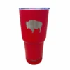 Wyoming Buffalo 28 Oz. Speaker Tumbler – Red -Sports Fashion Clothing Store 62831 1
