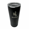 Wyoming Cowboys Speaker 18 Oz. Tumbler – Black -Sports Fashion Clothing Store 62834