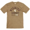 Wyoming Cowboys 1886 S/S Tee – Russett -Sports Fashion Clothing Store 63988