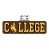Wyoming Cowboys College Decal – Brown/Gold -Sports Fashion Clothing Store B5773 STICKER