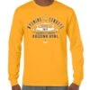 2022 Wyoming Cowboys Barstool Sports Arizona Bowl L/S Tee – Gold -Sports Fashion Clothing Store BG2215FF BnG Bowl Game 22 LongSleeve