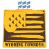 Wyoming Cowboys Confounded Flag Decal – Brown/Gold -Sports Fashion Clothing Store BKZBD STICKER