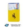 Wyoming Cowboys Self Adhesive Cell Phone ID Case – Gold -Sports Fashion Clothing Store CA034 YELLOW WYOMING 843134