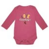 Wyoming Cowboys Long Sleeve Infant Onesie – Pink -Sports Fashion Clothing Store CBIT35 I PINK Wyoming University of P018857 2