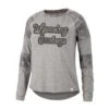 Wyoming Cowboys Women’s Holt Ragan L/S Tee – Heather Grey -Sports Fashion Clothing Store COTL31152HG WYOM MF