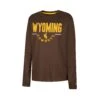 Wyoming Cowboys Youth Fahoo L/S Tee – Brown -Sports Fashion Clothing Store COTL40716S WYOM 001 MF