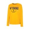 Wyoming Cowboys Youth Fahoo L/S Tee – Gold -Sports Fashion Clothing Store COTL40716S WYOM 002 MF