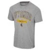 Wyoming Cowboys Yeah You Blend S/S Tee – Heather Grey -Sports Fashion Clothing Store COTS11551HG WYOM MF 1