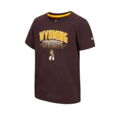 Wyoming Cowboys Toddler Sphynx S/S Tee – Brown
