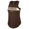 Wyoming Cowboys Swing Tank – Brown -Sports Fashion Clothing Store COTT31195 WYOM MF