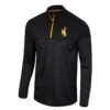 Wyoming Cowboys Positraction 1/4 Zip Windshirt – Black