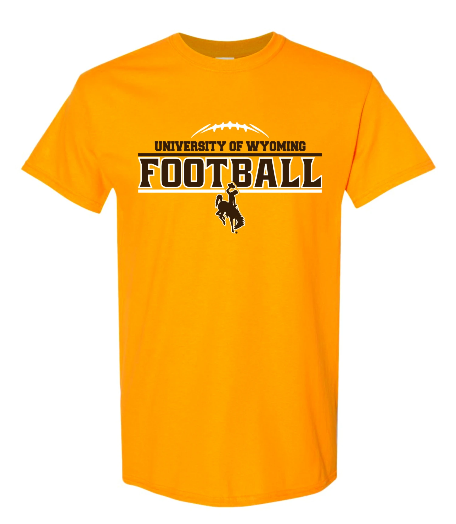 Wyoming Cowboys 2022 Football Tee – Gold